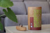 jarron_decorativo_resina_verde_rojo_rustico_seyart_3